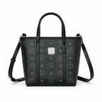 MCM Toni Visetos Mini Basket Tote Bag
