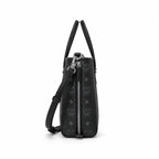MCM Toni Visetos Mini Basket Tote Bag