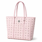 MCM Liz Visetos Series Pink Tote Bag