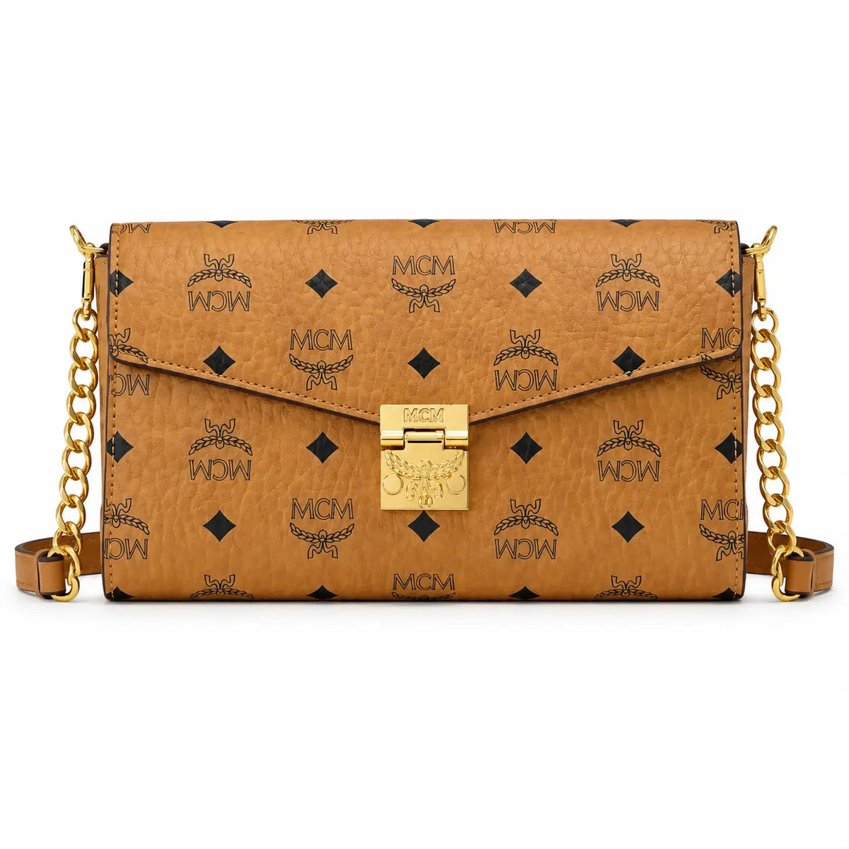 MCM Tracy Series Chain Envelope Bag