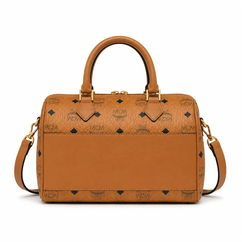 MCM Ella Series Mini Boston Bag