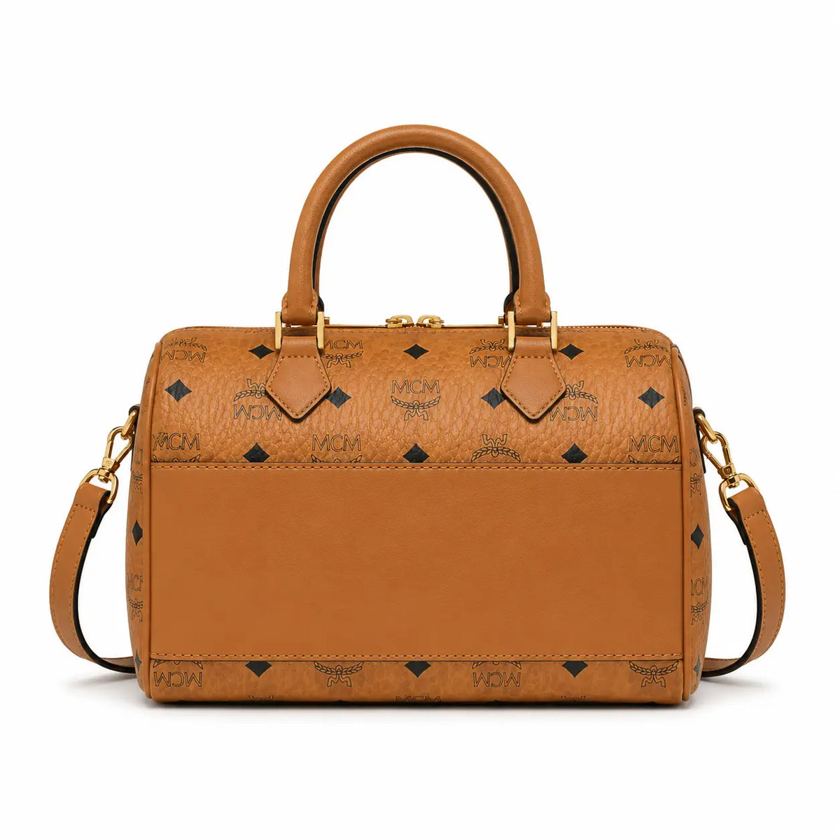MCM Ella Series Mini Boston Bag