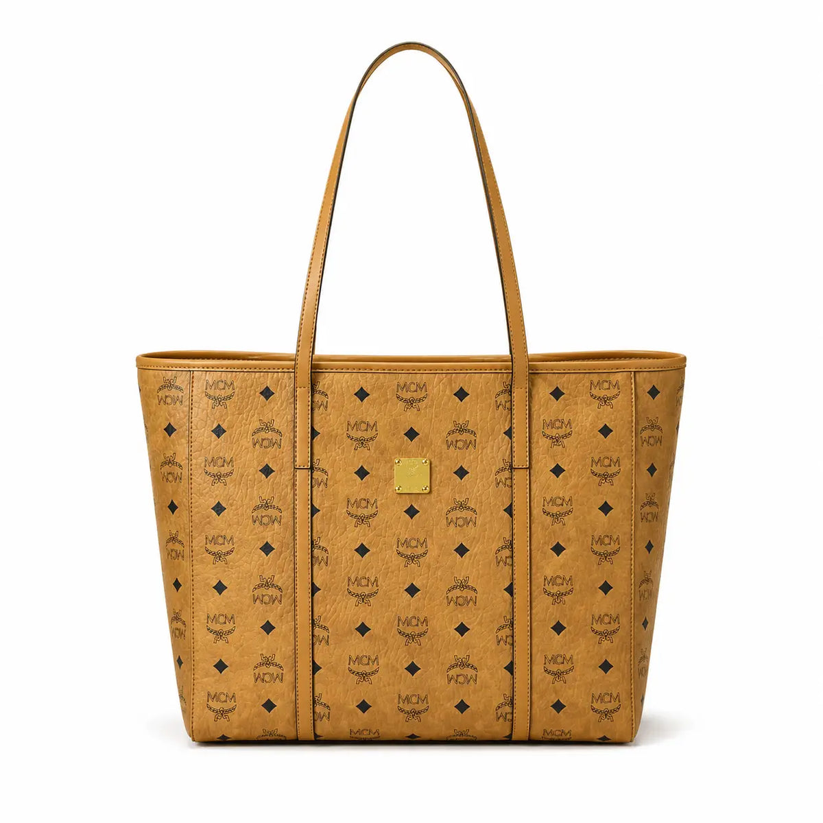 MCM Toni Visetos Medium Tote Bag