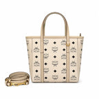MCM Toni Visetos Series Mini Basket Tote Bag