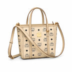 MCM Toni Visetos Series Mini Basket Tote Bag