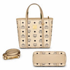 MCM Toni Visetos Series Mini Basket Tote Bag