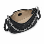 MCM Aren Series Crescent Shoulder Bag