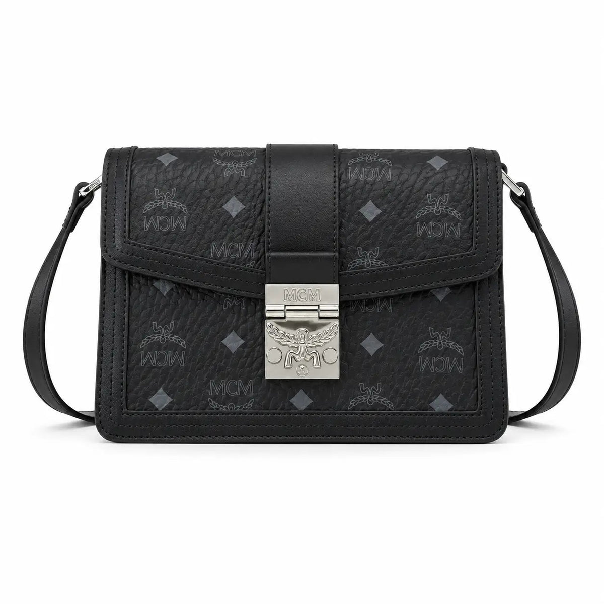 MCM Tracy Visetos Series Small Shoulder & Crossbody Bag
