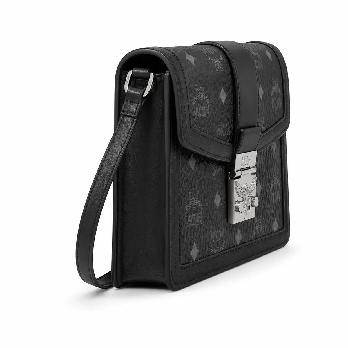 MCM Tracy Visetos Series Small Shoulder & Crossbody Bag