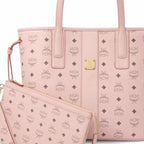 MCM Liz Visetos Series Medium Reversible Tote Bag with Pouch