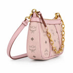 MCM Delmy Visetos Series Mini Chain Shoulder Bag