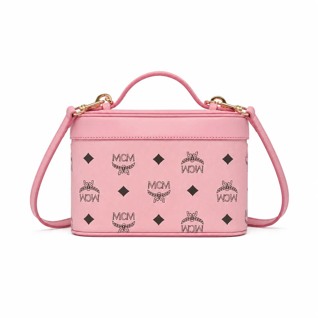 MCM Aren Visetos Series Mini Box Bag