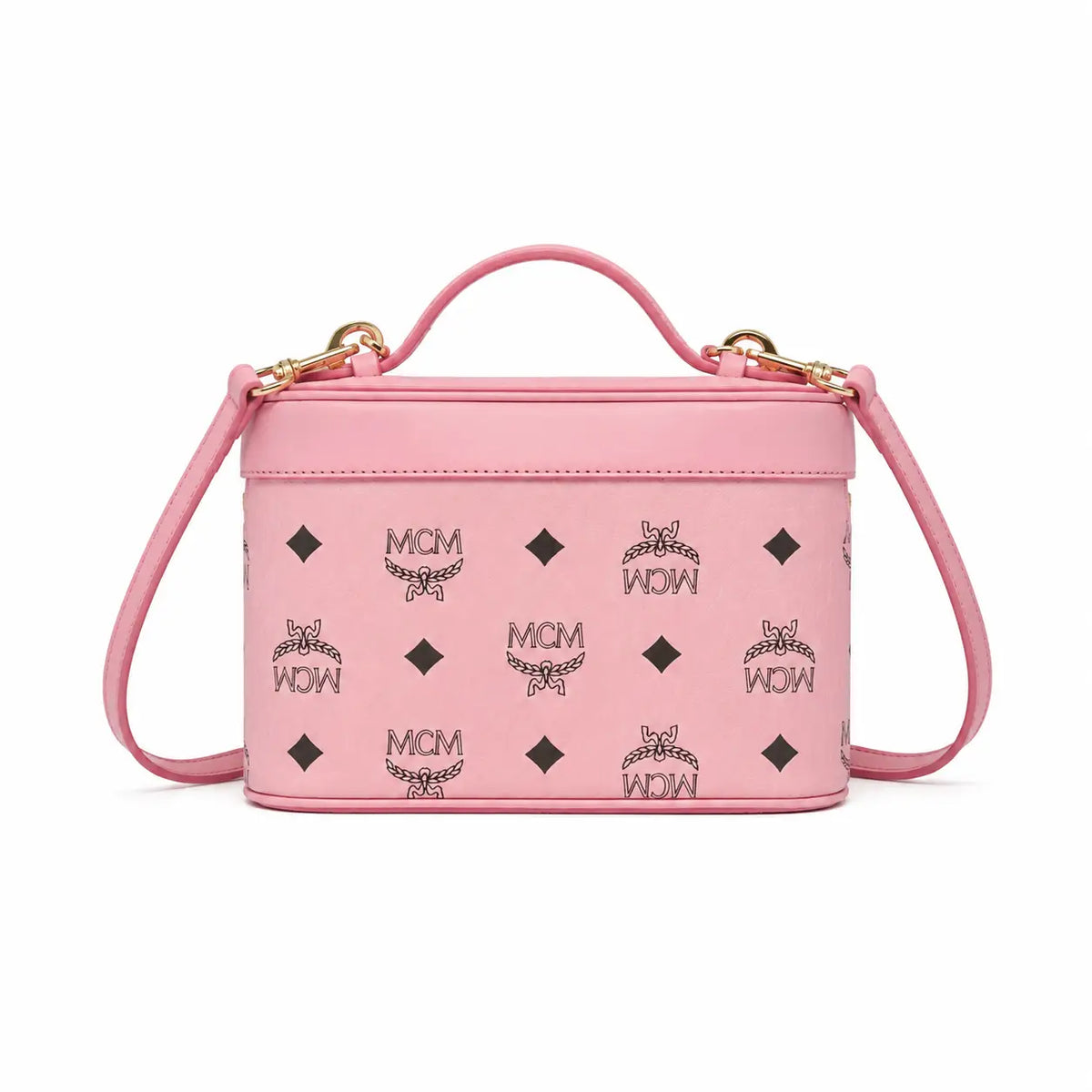 MCM Aren Visetos Series Mini Box Bag