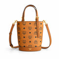 MCM Aren Visetos Series Mini Bucket Bag