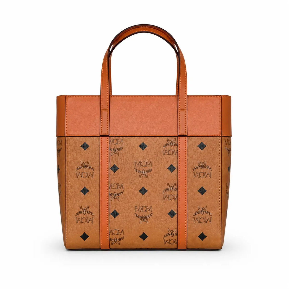 MCM Aren Visetos Series Mini Tote Bag