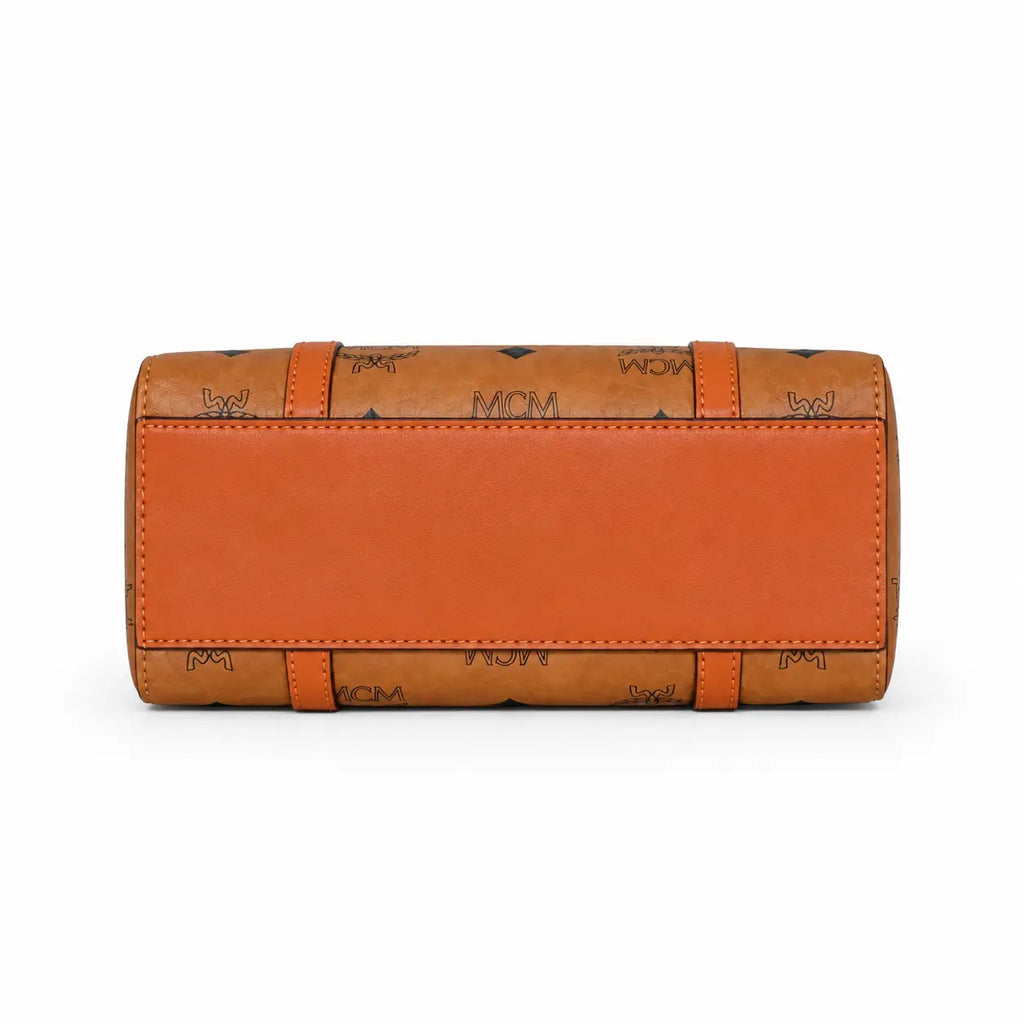MCM Aren Visetos Series Mini Tote Bag