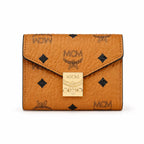 MCM Patricia Visetos Tri-fold Wallet