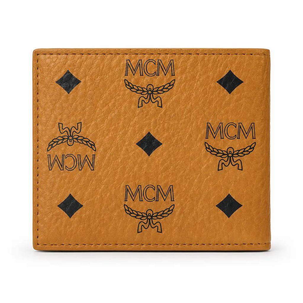 MCM Visetos Men's Short Bi-fold Wallet