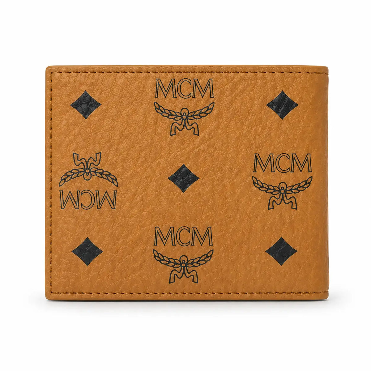 MCM Visetos Men's Short Bi-fold Wallet