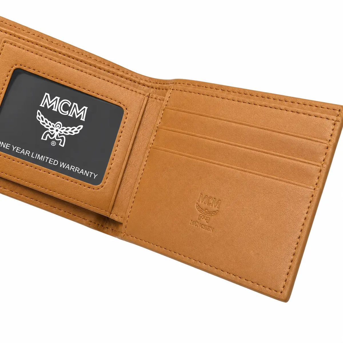 MCM Visetos Men's Short Bi-fold Wallet