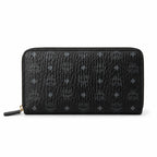 MCM Visetos Long Zip-Around Wallet