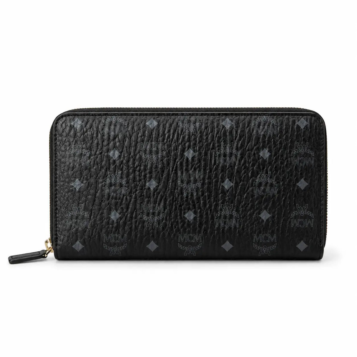 MCM Visetos Long Zip-Around Wallet