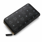MCM Visetos Long Zip-Around Wallet