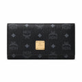 MCM Visetos Original Long Wallet – Black