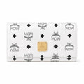 MCM Visetos Original Long Wallet – White