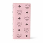 MCM Visetos Original Long Wallet - Pink