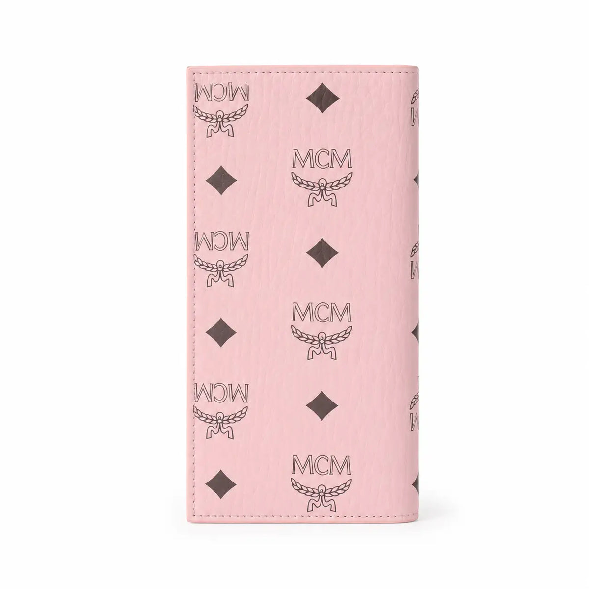 MCM Visetos Original Long Wallet - Pink