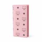 MCM Visetos Original Long Wallet - Pink