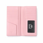 MCM Visetos Original Long Wallet - Pink