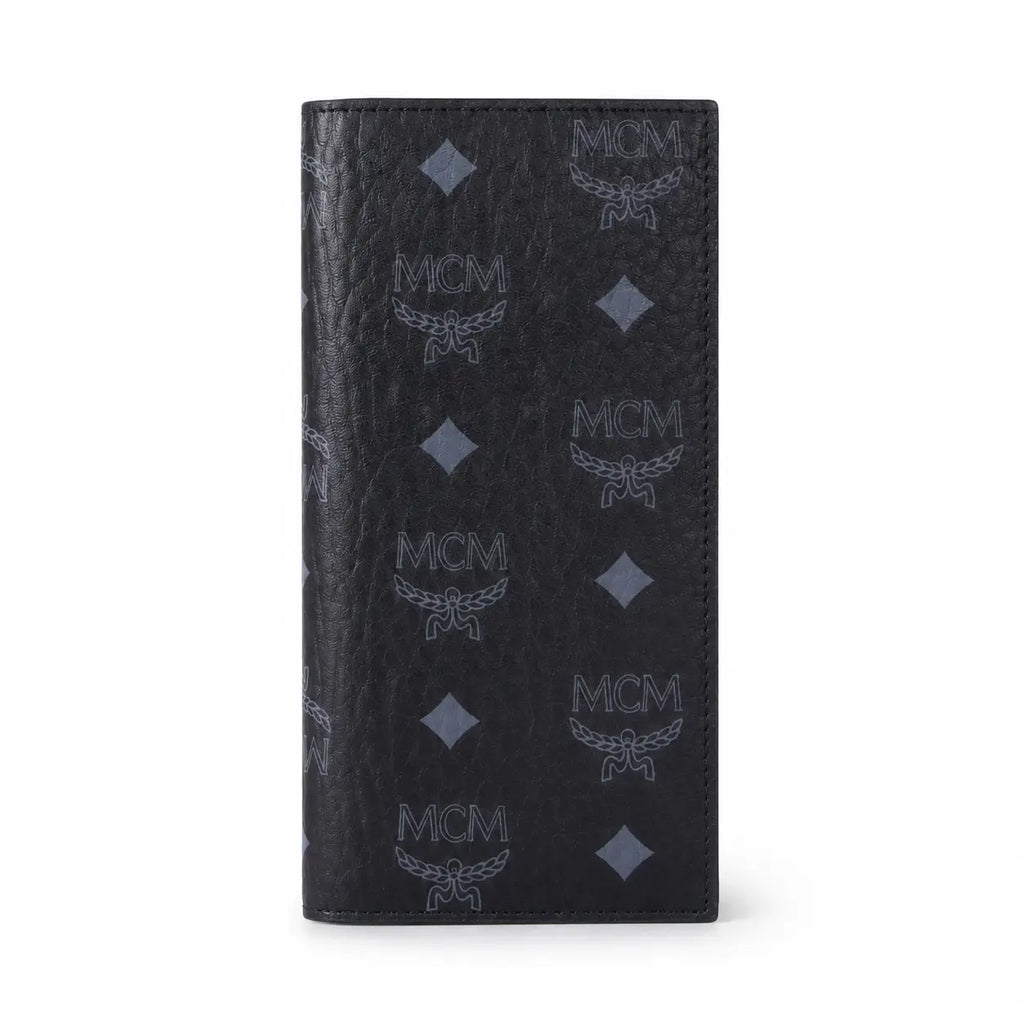 MCM Visetos Original Long Wallet – Black