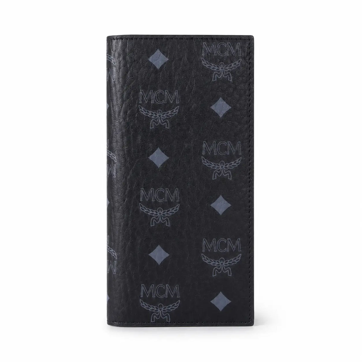 MCM Visetos Original Long Wallet – Black