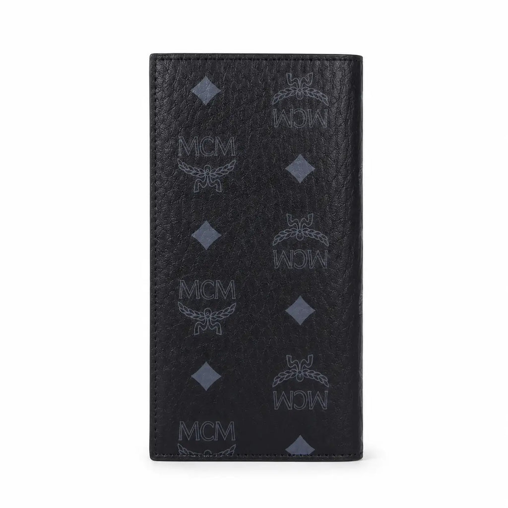 MCM Visetos Original Long Wallet – Black