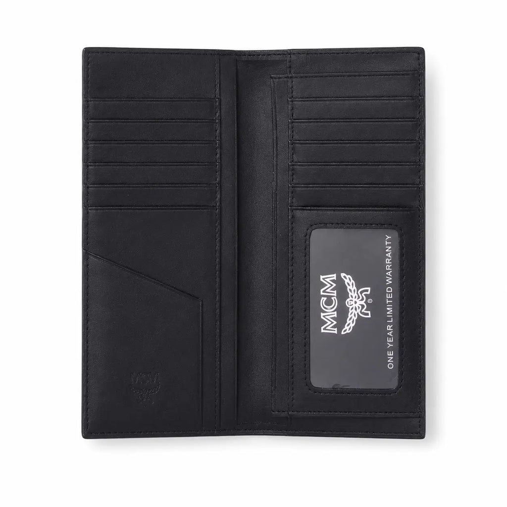 MCM Visetos Original Long Wallet – Black