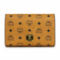 MCM Visetos Original Trifold Wallet – Cognac