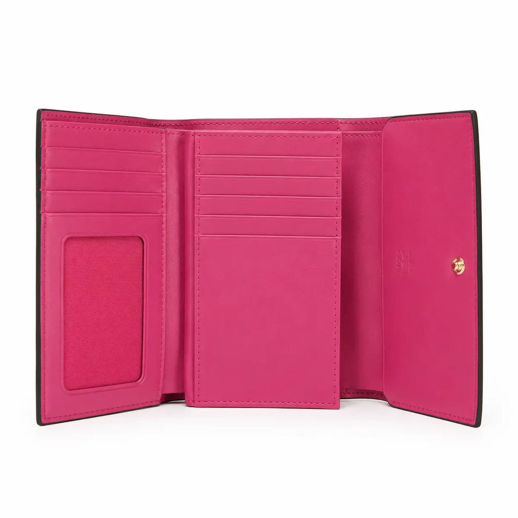 MCM Visetos Original Trifold Wallet – Cognac