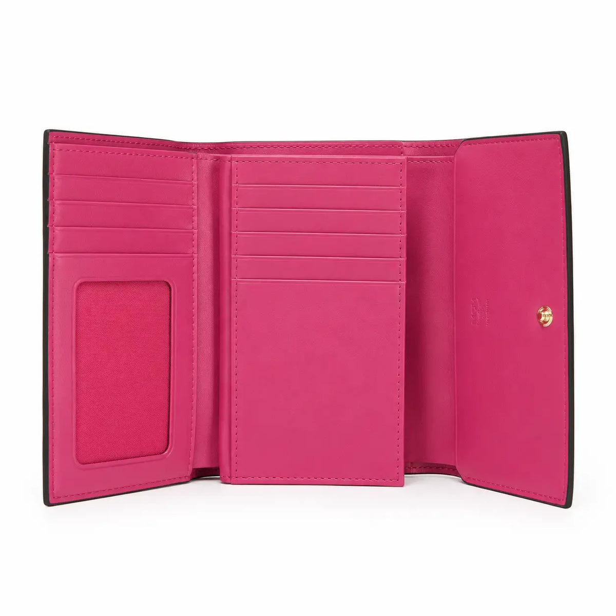 MCM Visetos Original Trifold Wallet – Cognac