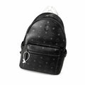 MCM Stark Series Medium Backpack (Black Knight Colorway)