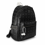 MCM Stark Series Medium Backpack (Black Knight Colorway)