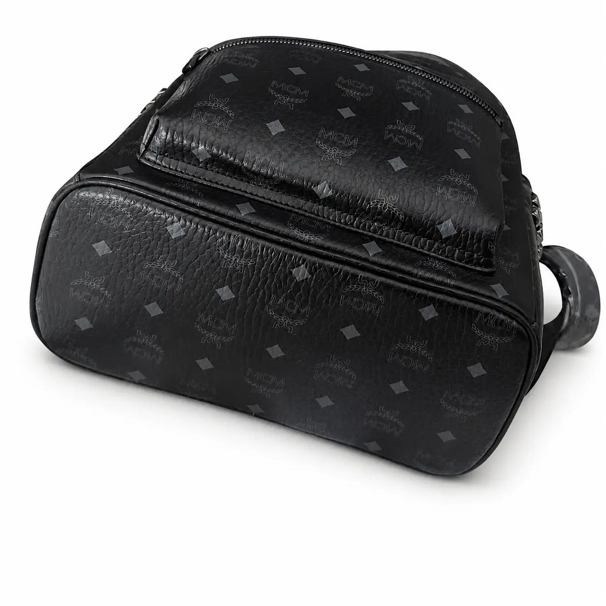 MCM Stark Series Medium Backpack (Black Knight Colorway)