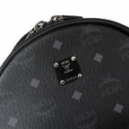 MCM Stark Series Medium Backpack (Black Knight Colorway)