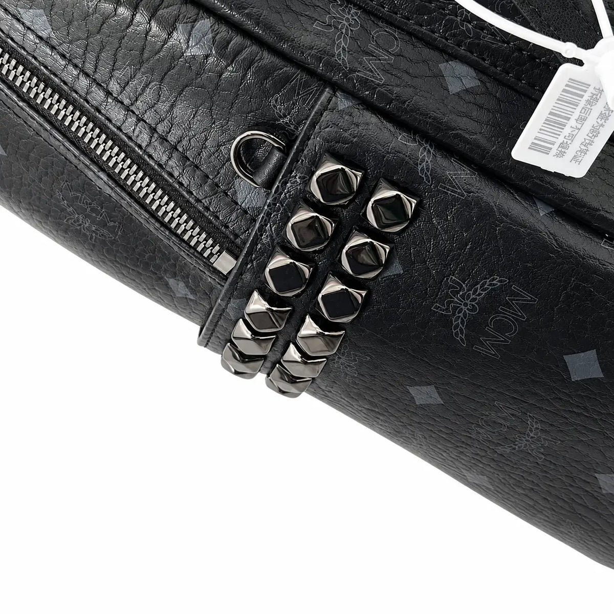 MCM Stark Series Medium Backpack (Black Knight Colorway)