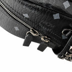 MCM Stark Series Medium Backpack (Black Knight Colorway)