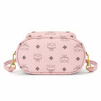 MCM Stark Series Ultra Mini Backpack (Peach Pink)