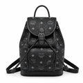 MCM Aren Visetos Series Mini Backpack (Black)