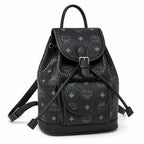 MCM Aren Visetos Series Mini Backpack (Black)