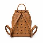 MCM Aren Visetos Series Mini Backpack (Cognac)